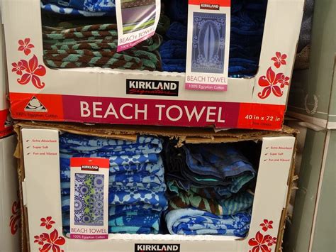 costco oversized beach towels.